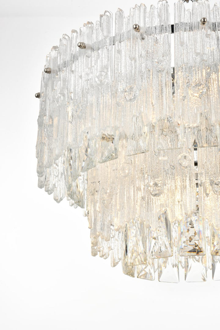 15 Inch Pendant Light In Chrome