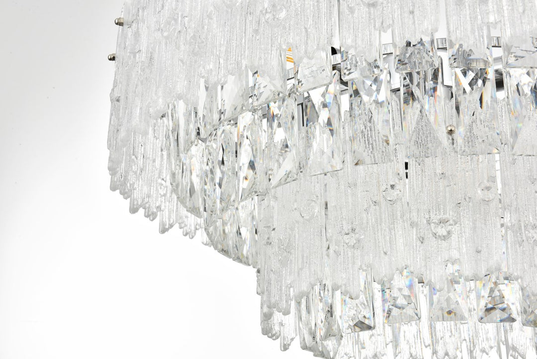 21 Inch Pendant Light In Chrome