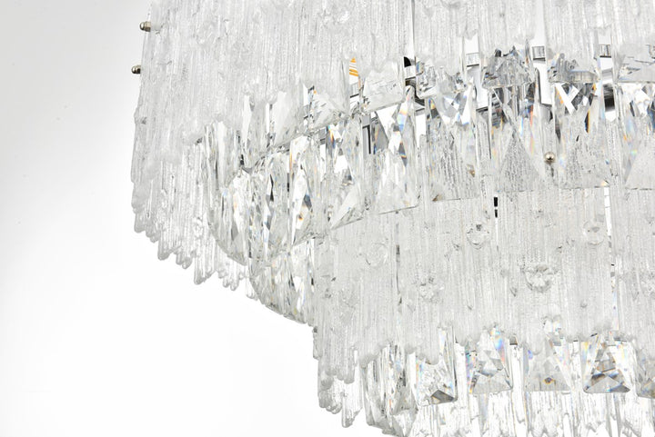 21 Inch Pendant Light In Chrome