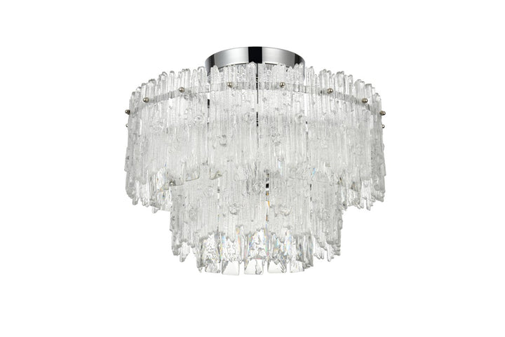 15 inch Flush Mount Light  in Chrome