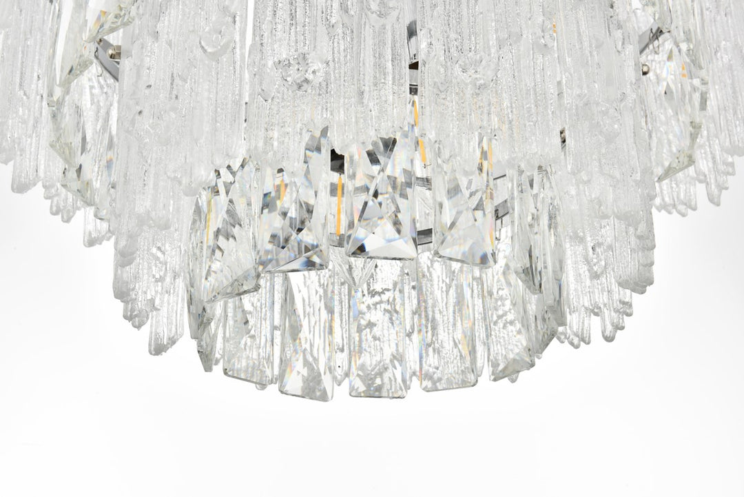 15 inch Flush Mount Light  in Chrome