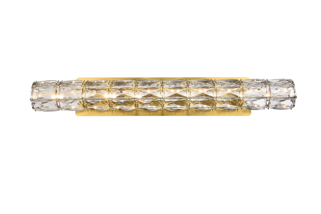30 Inch Led Linear Wall Sconce In Gold by Elegant Lighting