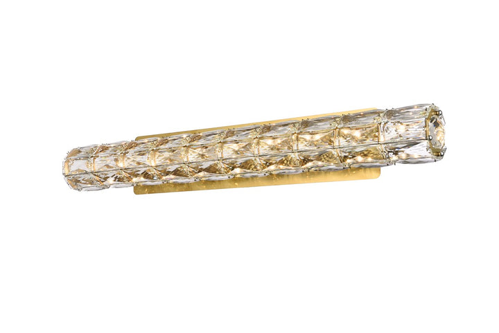 30 Inch Led Linear Wall Sconce In Gold