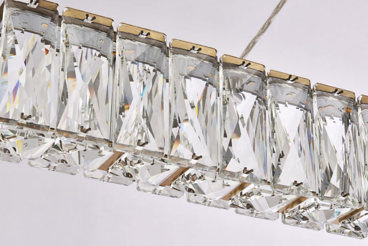 31 Inch Led Linear Pendant In Gold