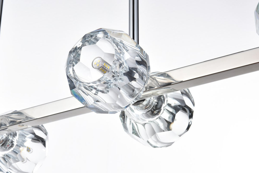 31 Inch Pendant Light In Chrome