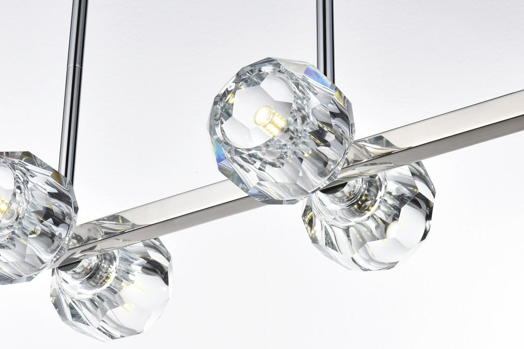 31 Inch Pendant Light In Chrome