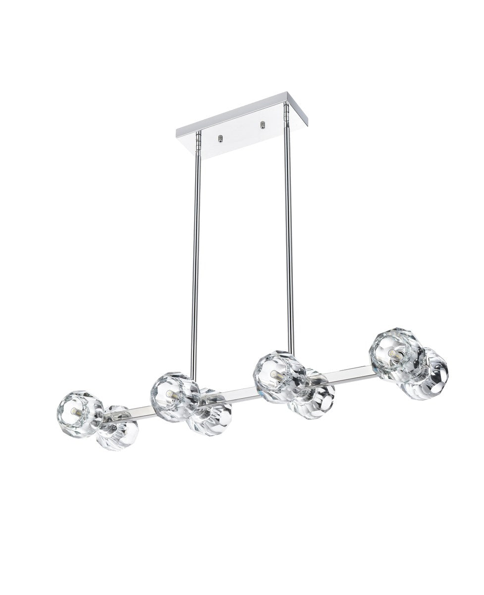 31 Inch Pendant Light In Chrome