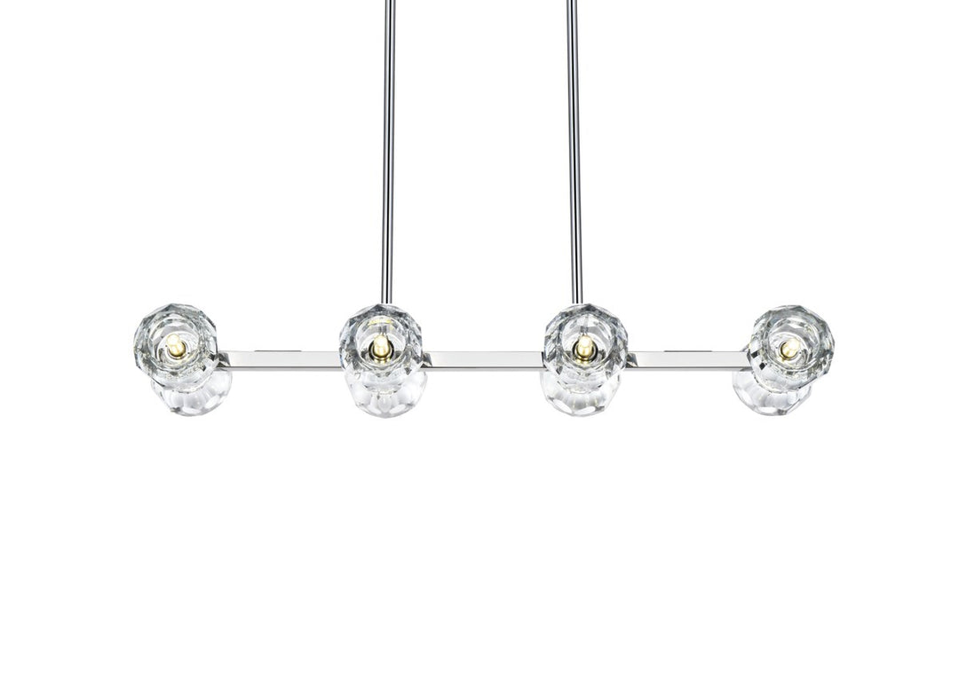 31 Inch Pendant Light In Chrome