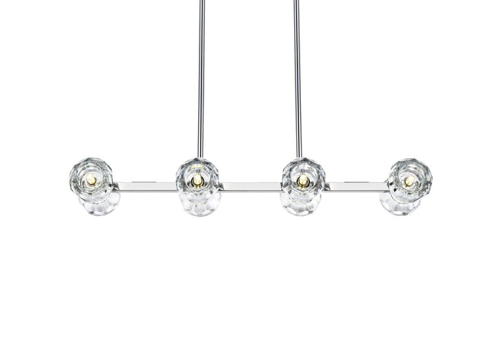 31 Inch Pendant Light In Chrome