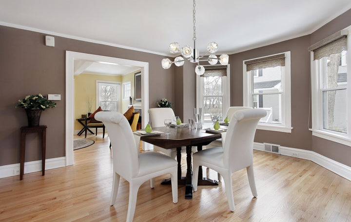 8 Light Pendant In Chrome