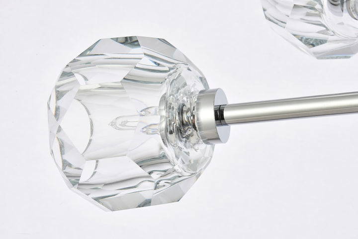 12 Light Pendant In Chrome