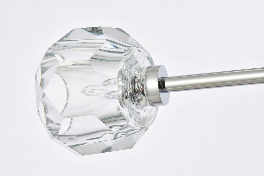 15 Light Pendant In Chrome