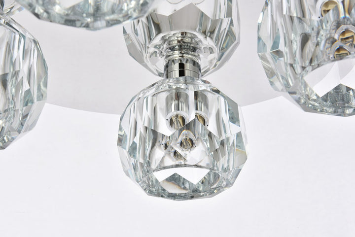 4 Light Ceiling Lamp In Chrome