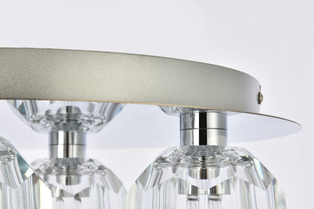 4 Light Ceiling Lamp In Chrome
