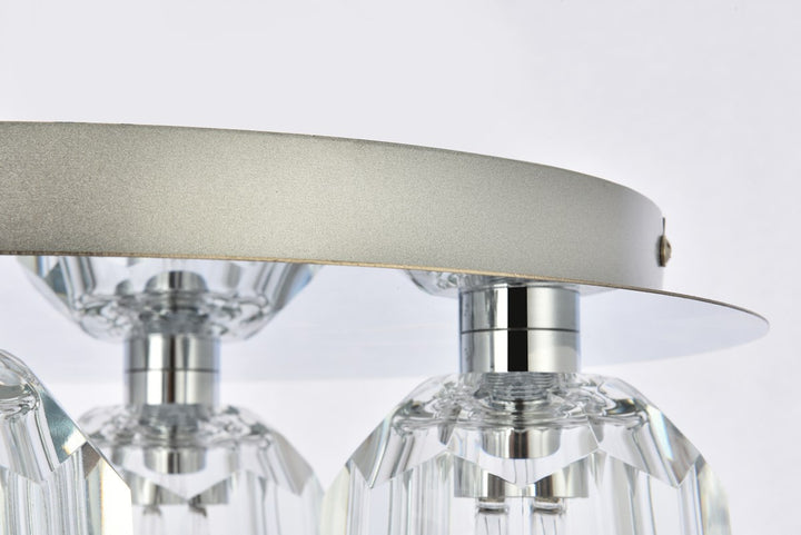 4 Light Ceiling Lamp In Chrome