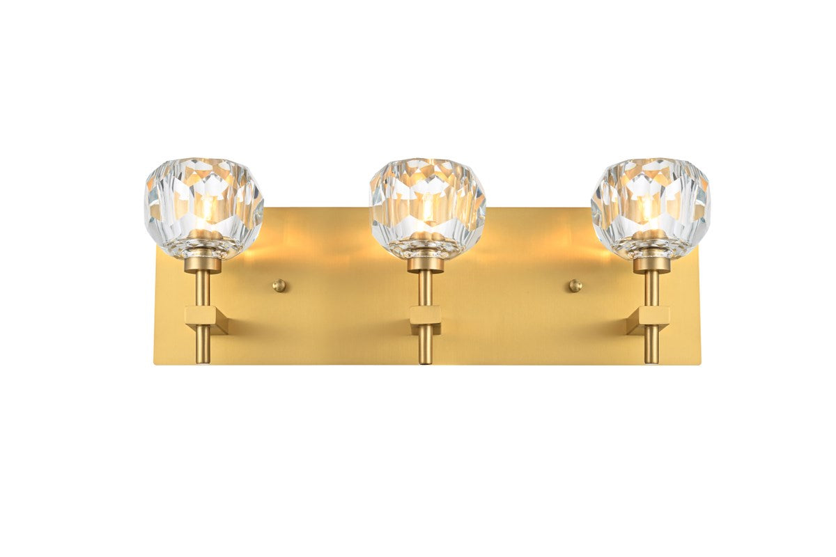 3 Light Wall Sconce In Gold by Elegant Lighting