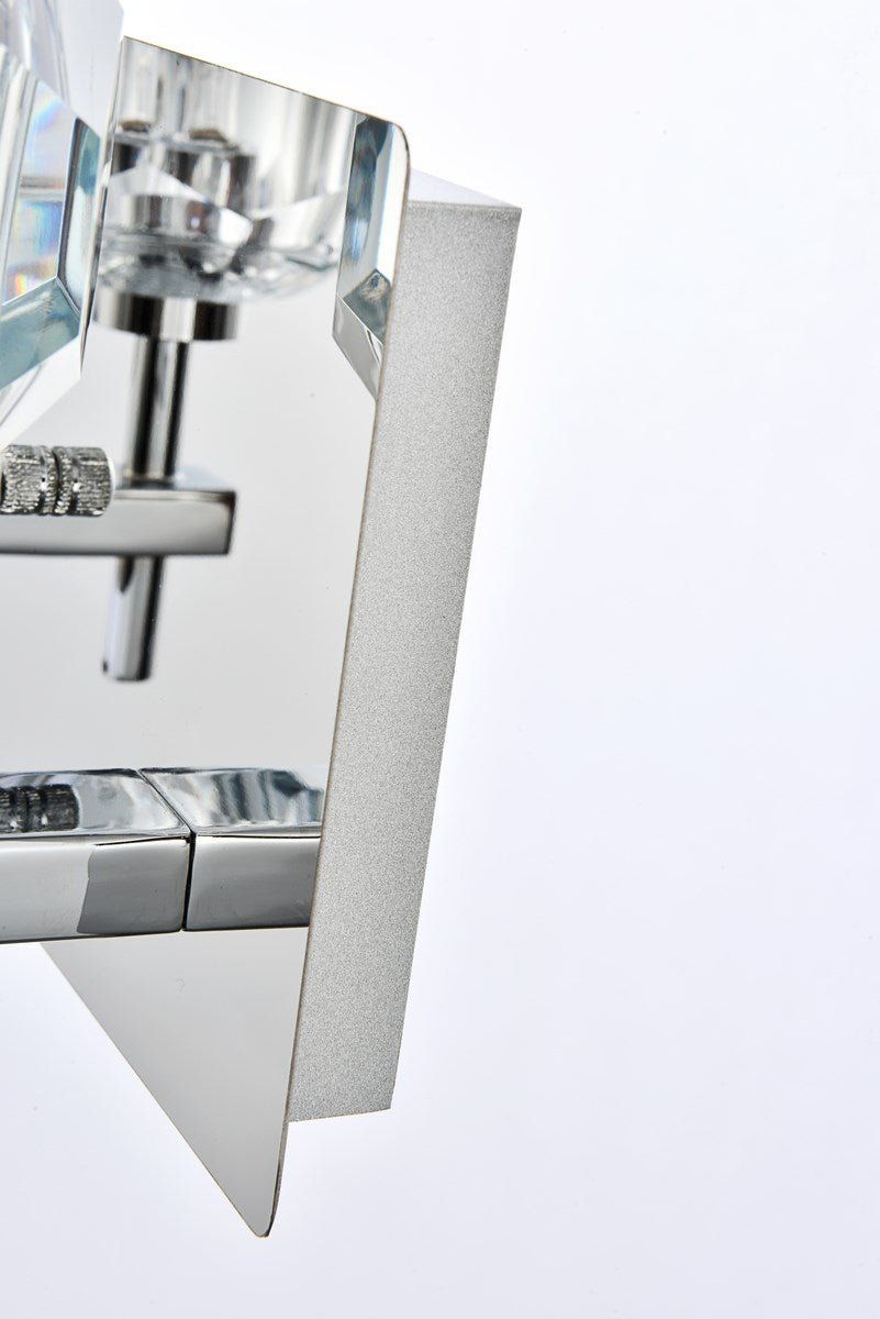 4 Light Wall Sconce In Chrome