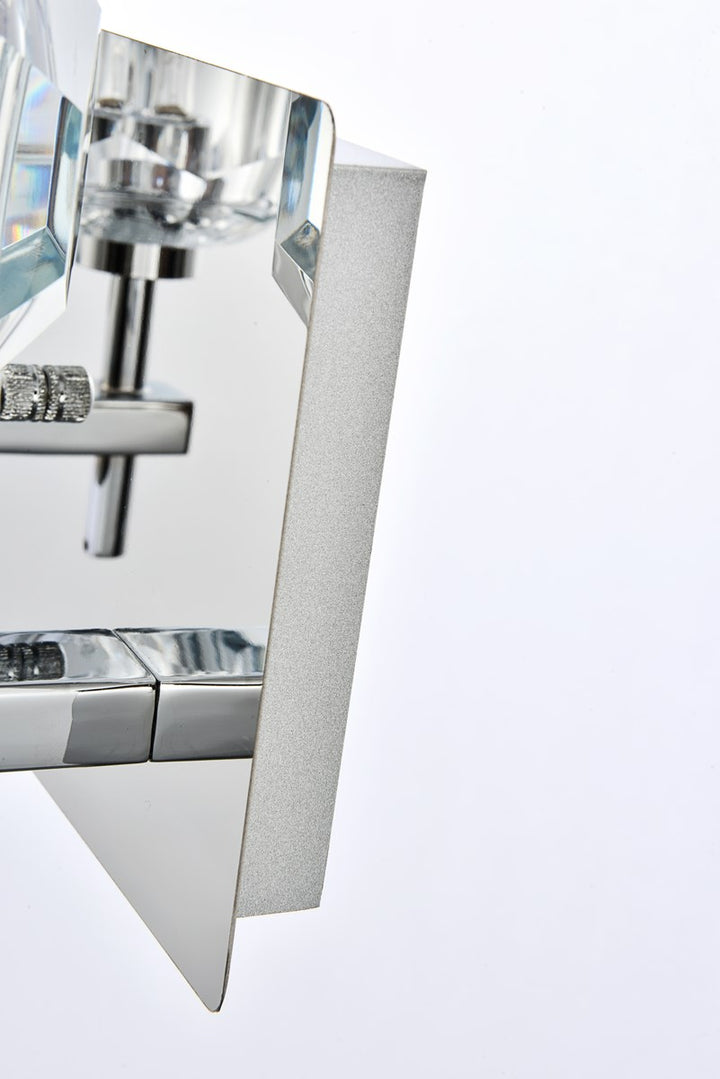 4 Light Wall Sconce In Chrome