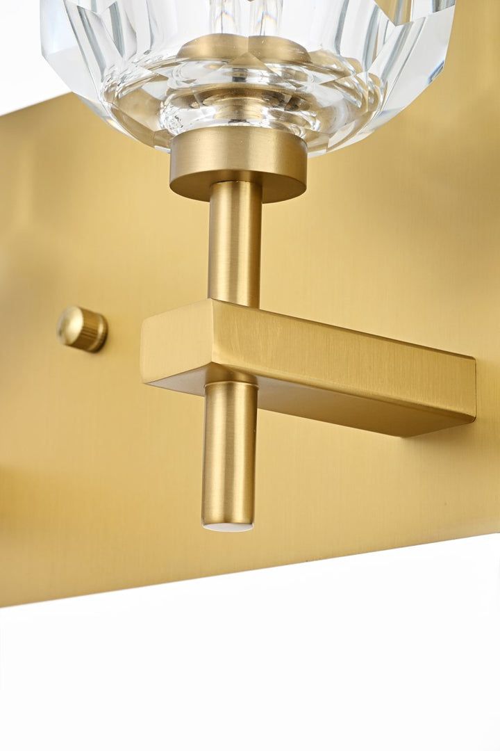4 Light Wall Sconce In Gold
