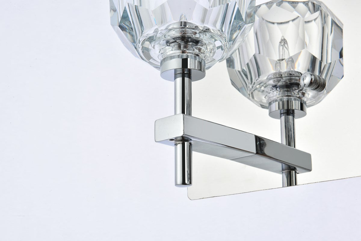 5 Light Wall Sconce In Chrome