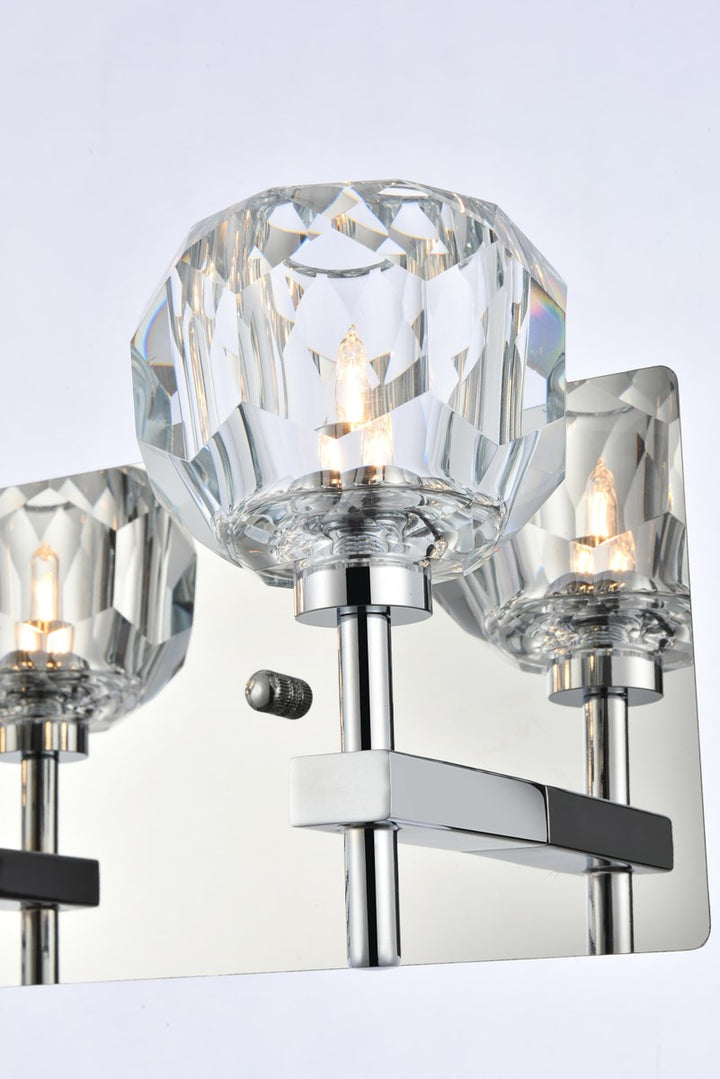 5 Light Wall Sconce In Chrome