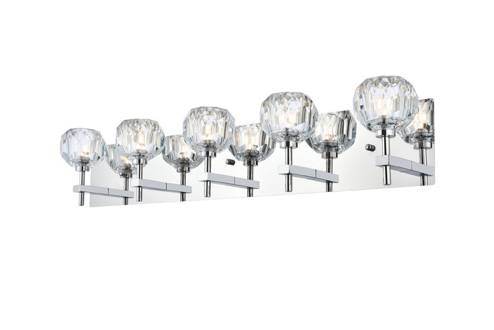 5 Light Wall Sconce In Chrome