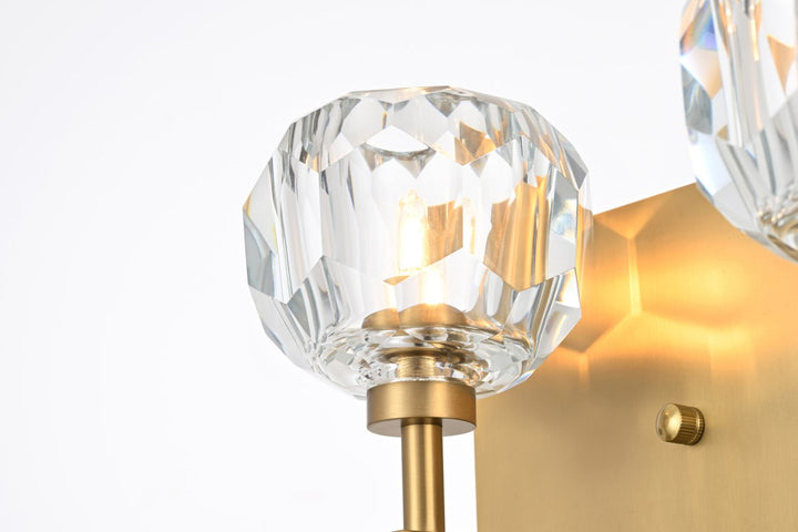 5 Light Wall Sconce In Gold