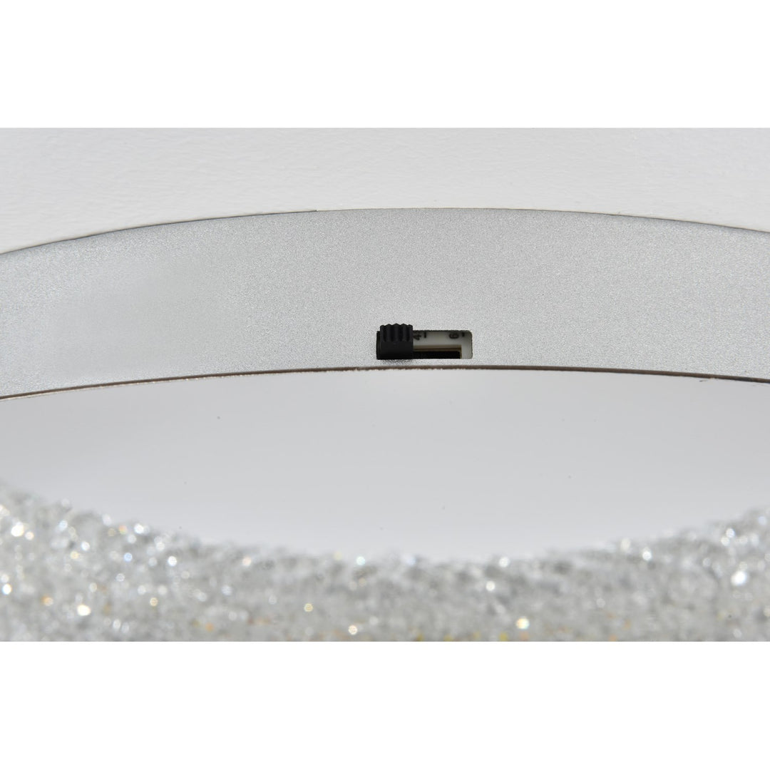 26 Inch Adjustable Led Flush Mount In Chrome
