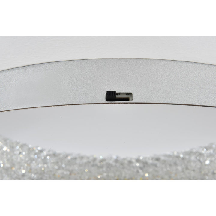 26 Inch Adjustable Led Flush Mount In Chrome