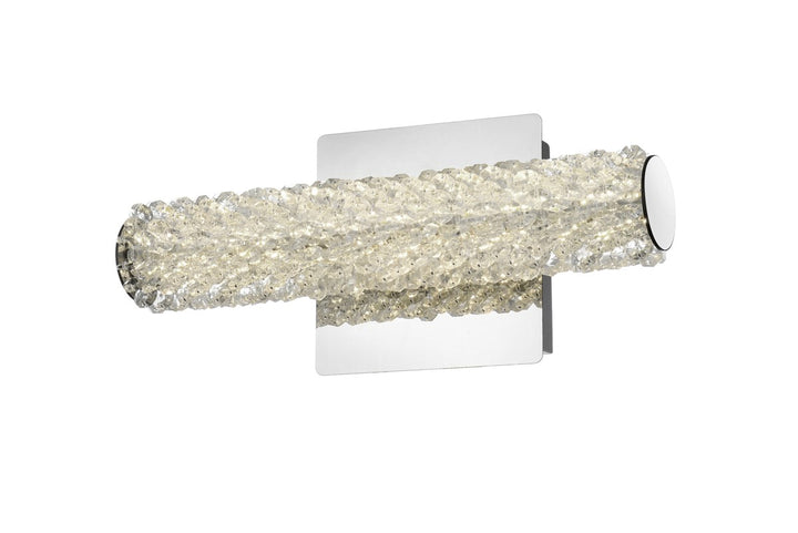 12 Inch Adjustable Led Wall Sconce In Chrome