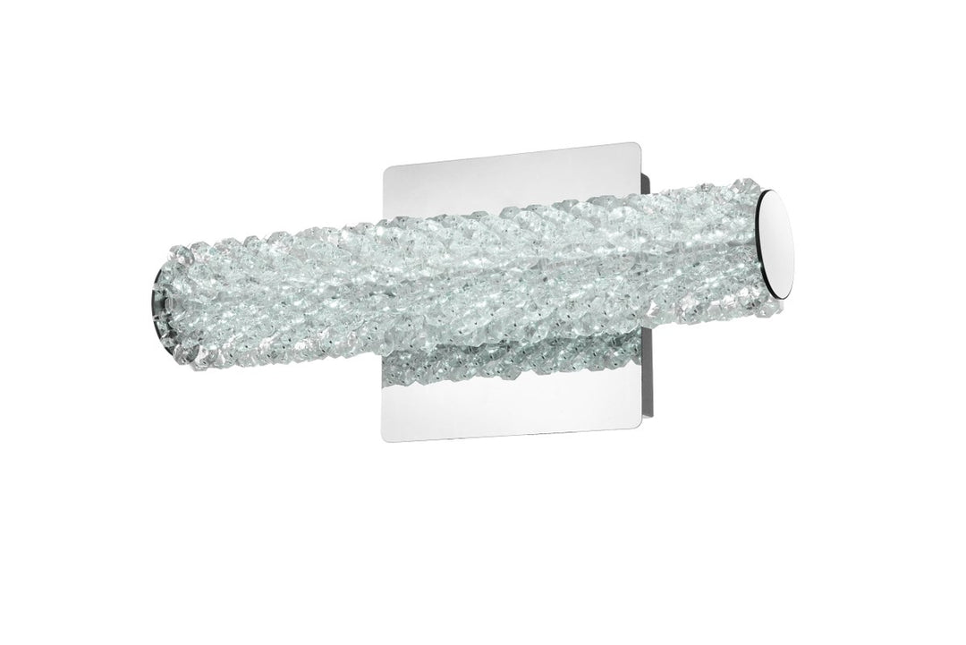 12 Inch Adjustable Led Wall Sconce In Chrome