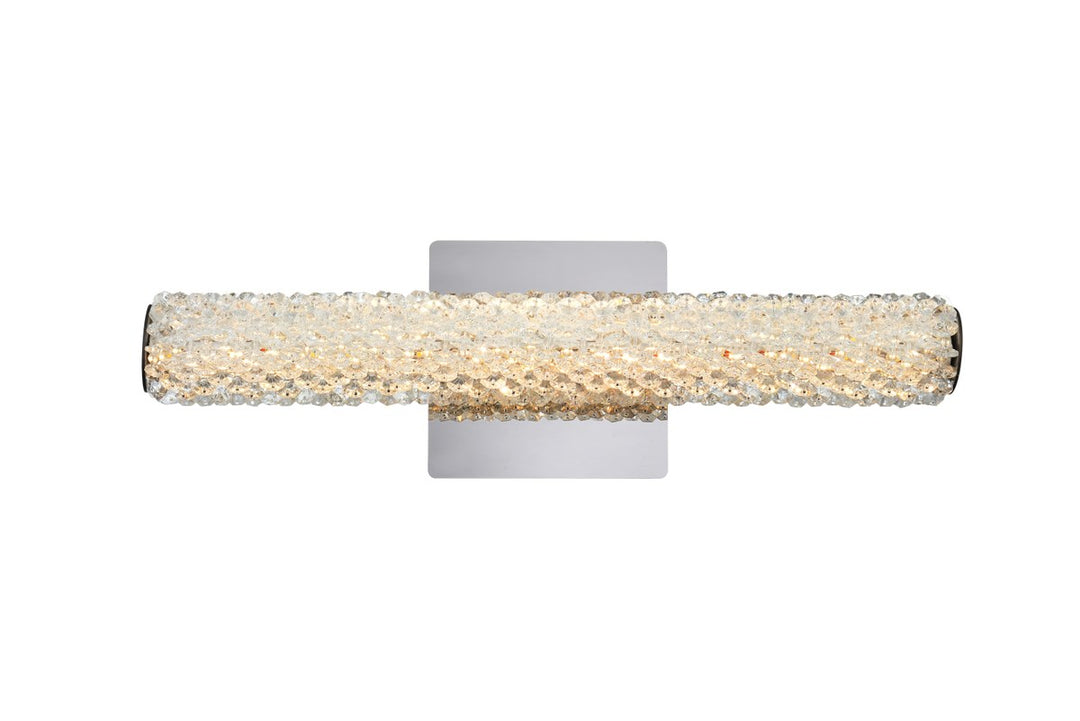 18 Inch Adjustable Led Wall Sconce In Chrome by Elegant Lighting