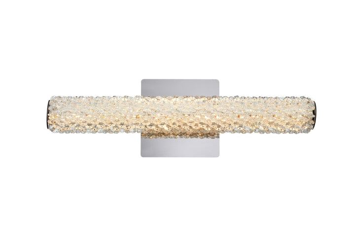 18 Inch Adjustable Led Wall Sconce In Chrome by Elegant Lighting