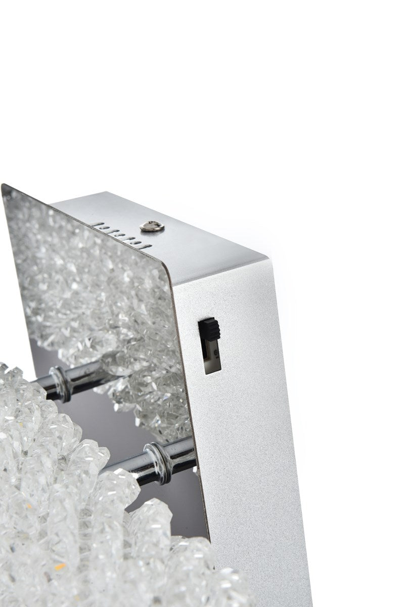 18 Inch Adjustable Led Wall Sconce In Chrome