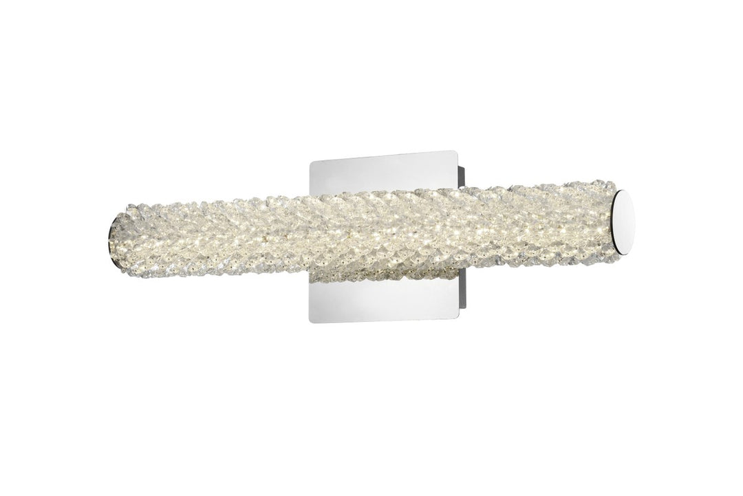 18 Inch Adjustable Led Wall Sconce In Chrome