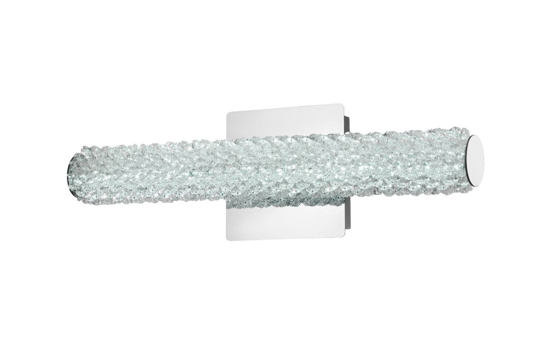 18 Inch Adjustable Led Wall Sconce In Chrome