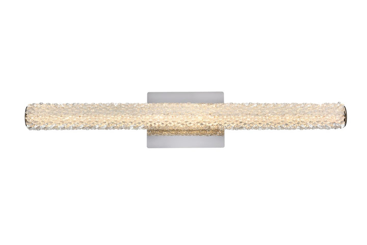 30 Inch Adjustable Led Wall Sconce In Chrome by Elegant Lighting