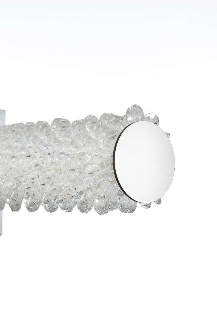 30 Inch Adjustable Led Wall Sconce In Chrome