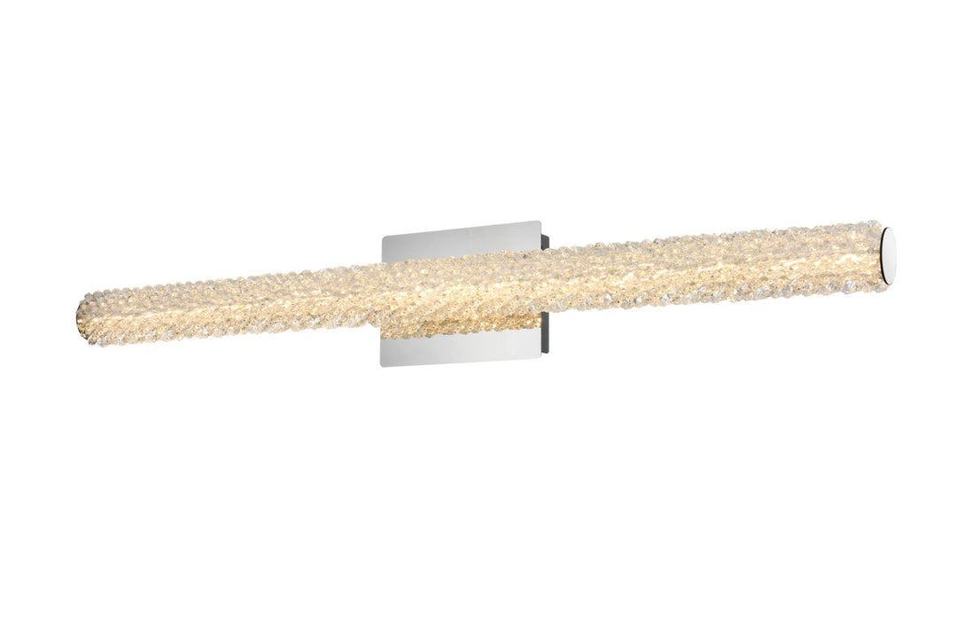 36 Inch Adjustable Led Wall Sconce In Chrome