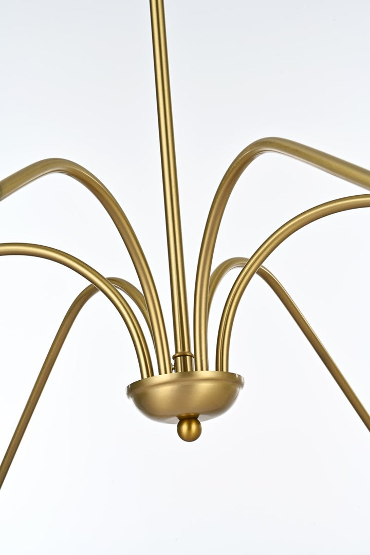 60 Inch Chandelier In Satin Gold