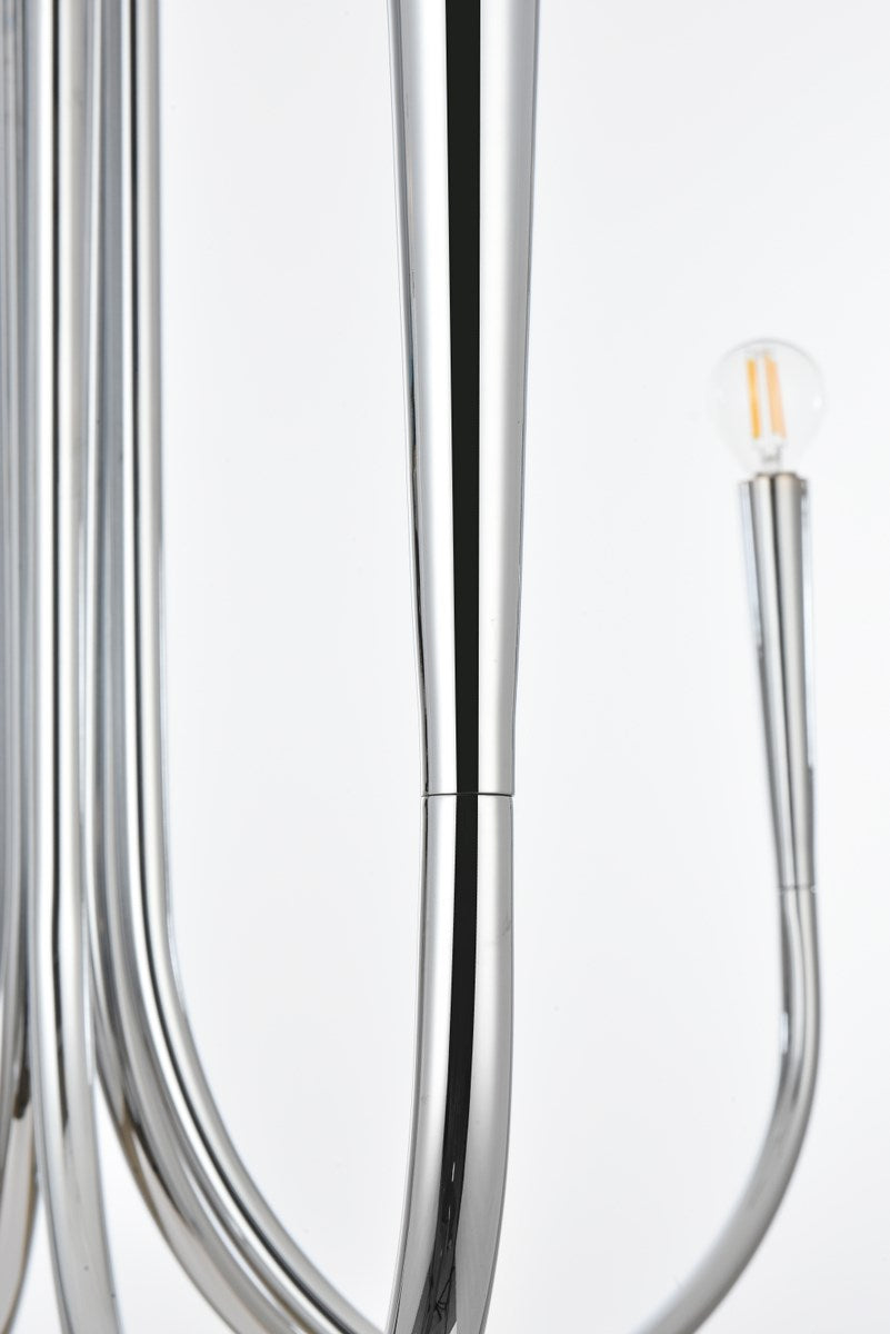 30 Inch Chandelier In Chrome