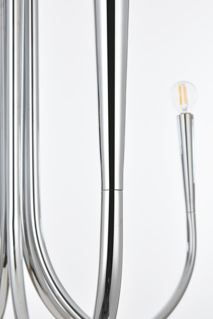 30 Inch Chandelier In Chrome