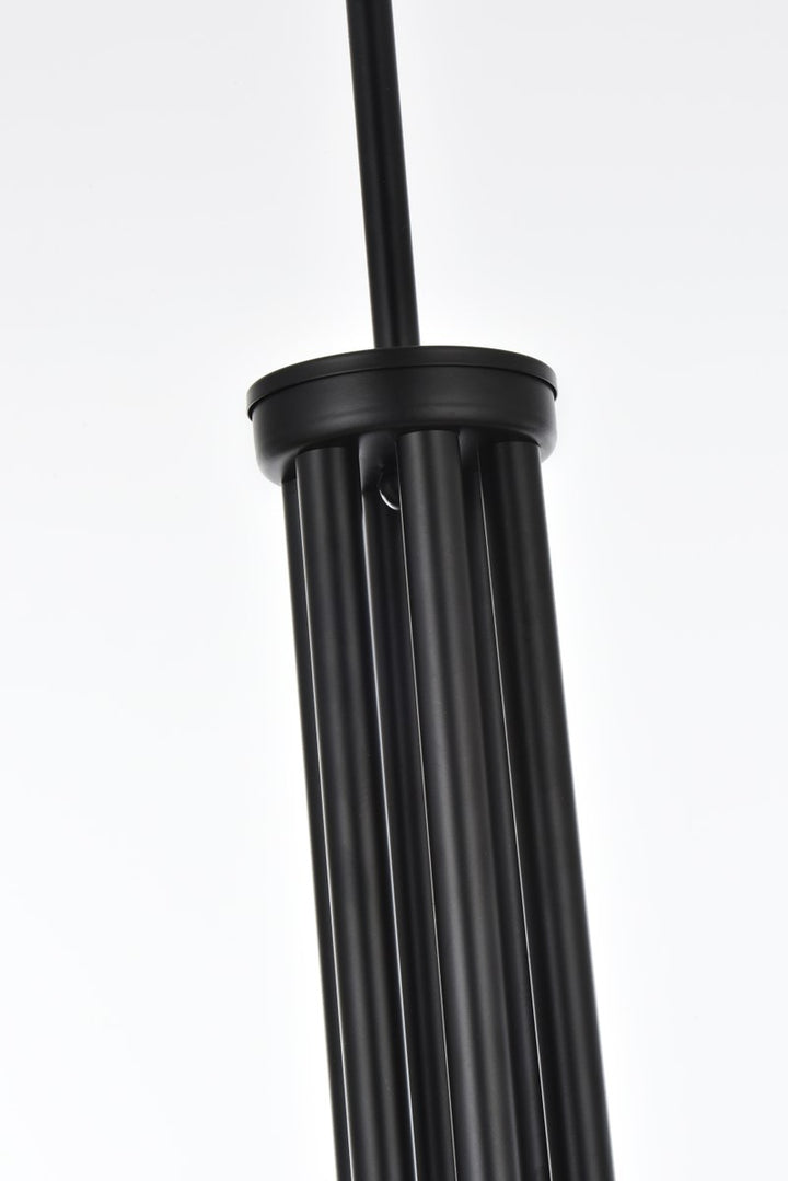 36 Inch Chandelier In Black