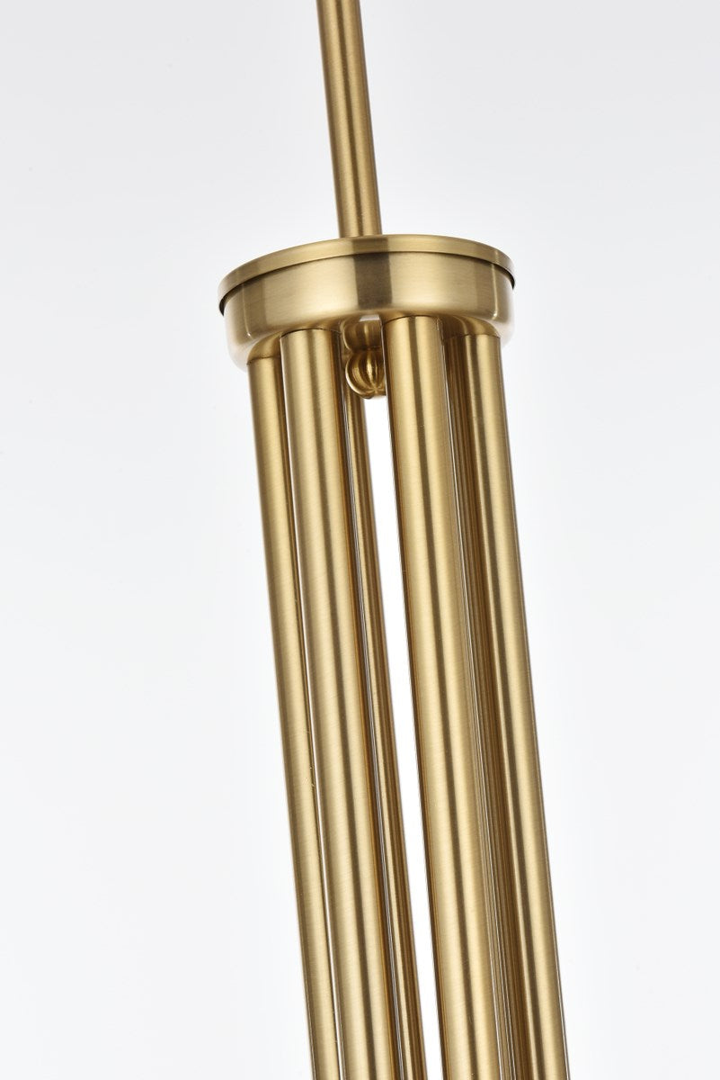 36 Inch Chandelier In Gold