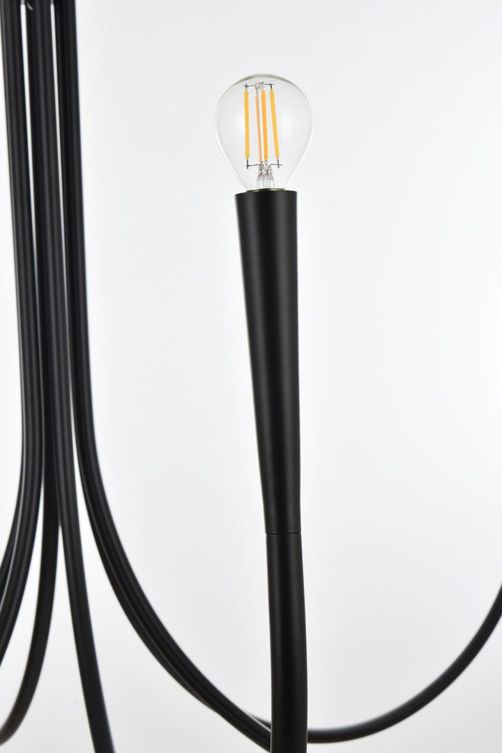 50 Inch Chandelier In Black