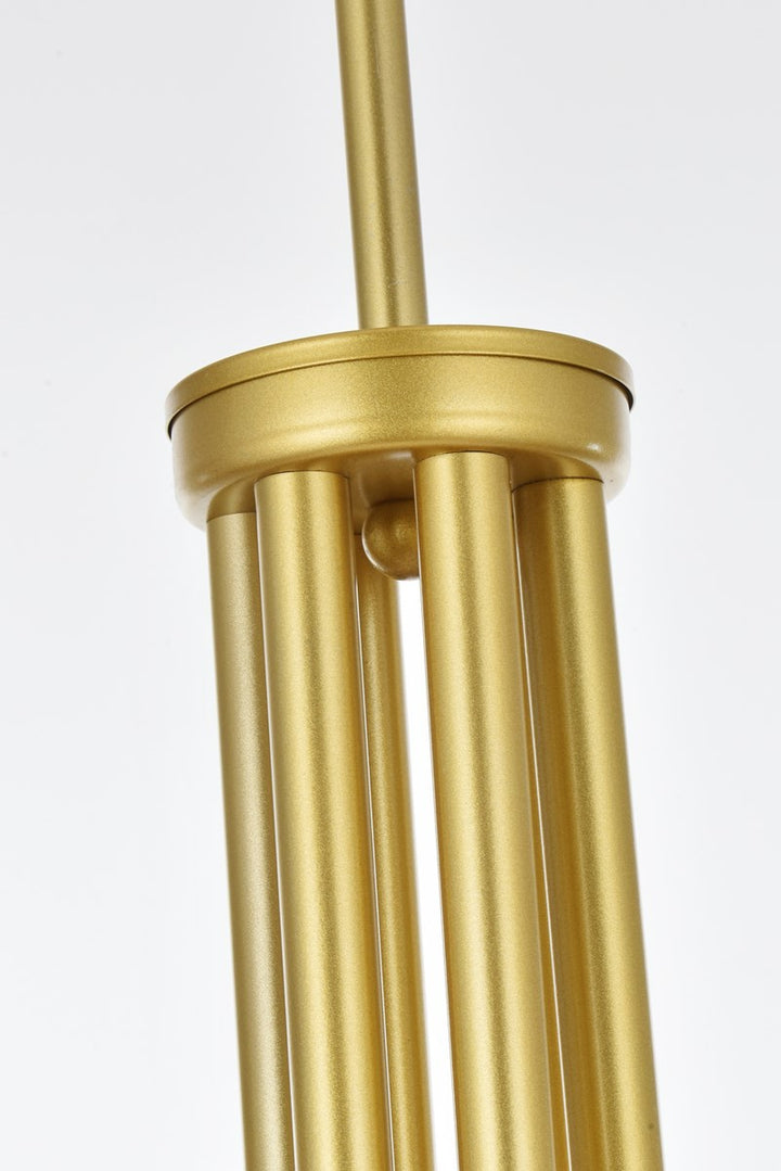 50 Inch Chandelier In Brass