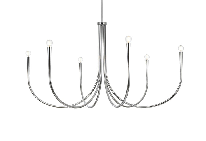 50 Inch Chandelier In Chrome