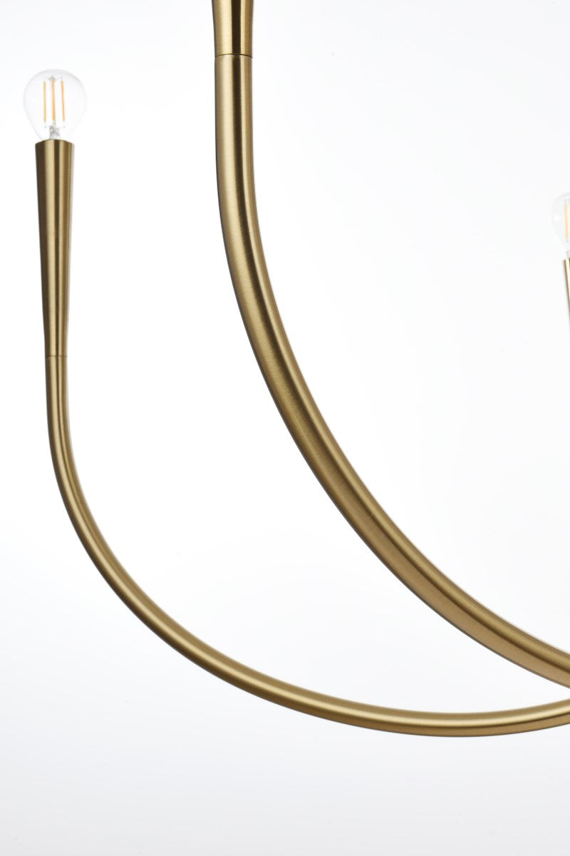 50 Inch Chandelier In Gold