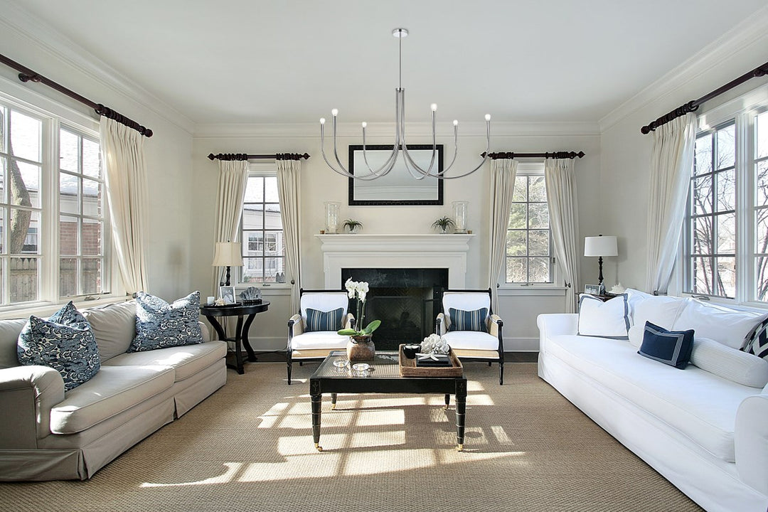 55 Inch Chandelier In Chrome