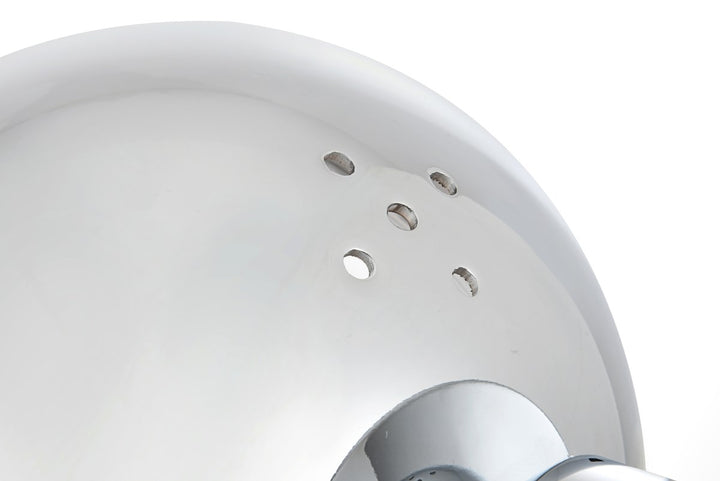 4 Light Chrome And Frosted White Bath Sconce